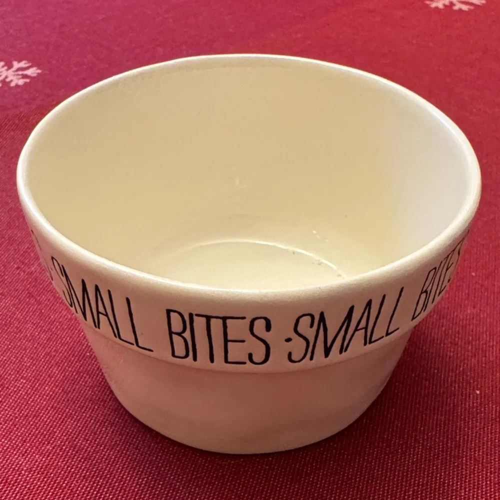 Mud Pie-Rae Dunn Snack Time Bowl Set - Cream. New without tags. - Picture 3 of 7